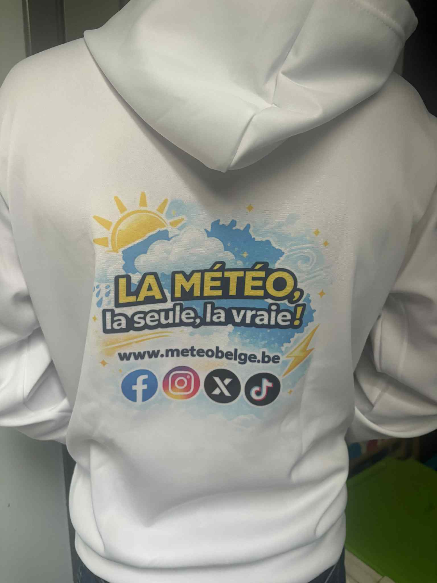 Sweat Météo Belge